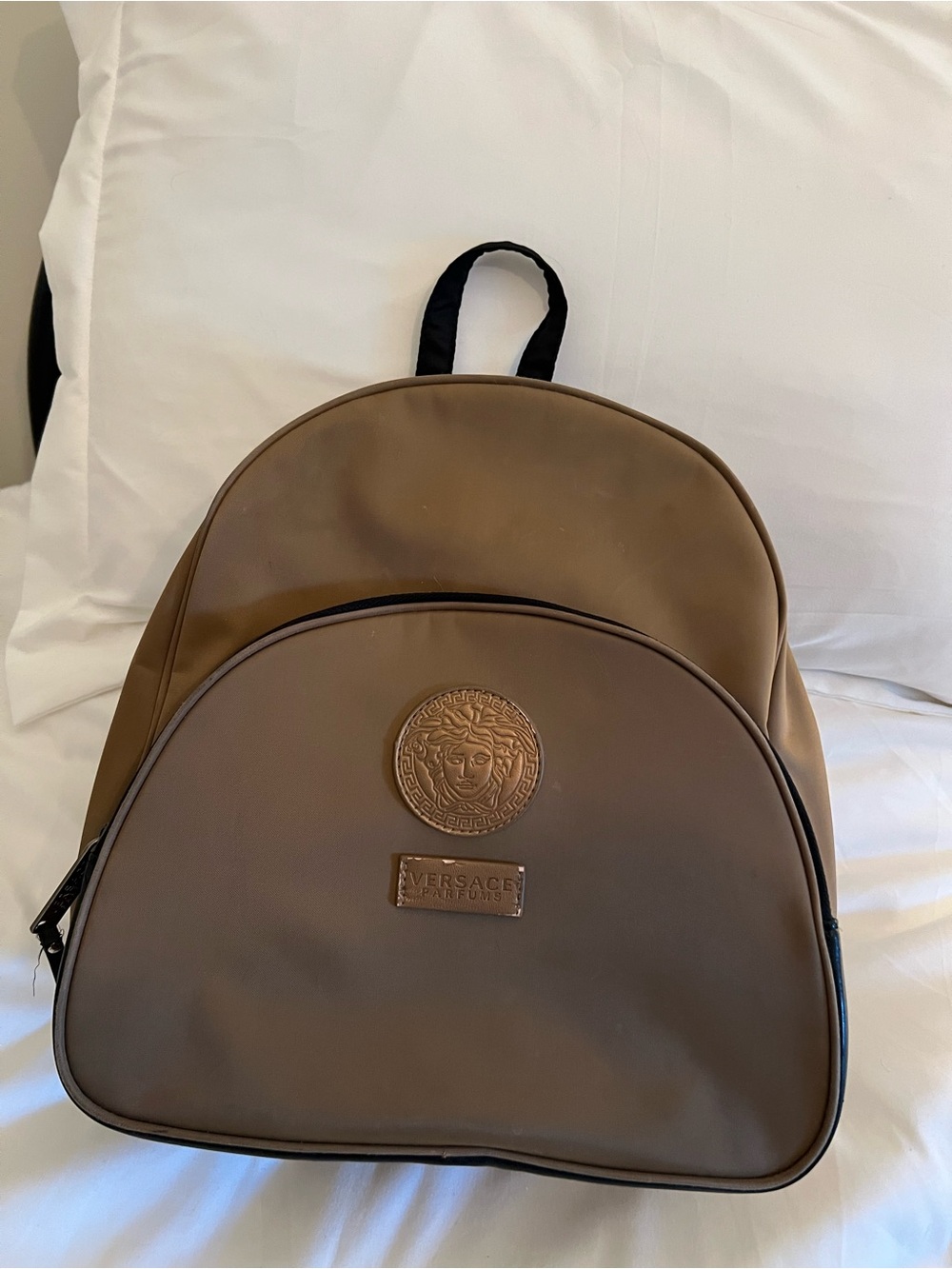 Versace Brown/Bronze Medusa Backpack